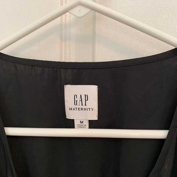 Black Maternity dress, brand GAP, size medium - Picture 2 of 3